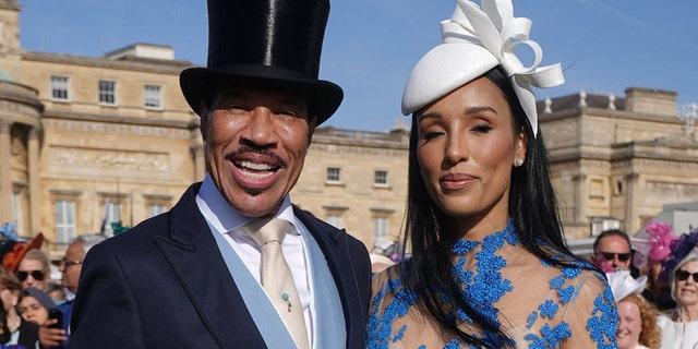 Lionel Richie and Lisa Parigi at the Garden Party for the King and Queen ahead of the Coronation