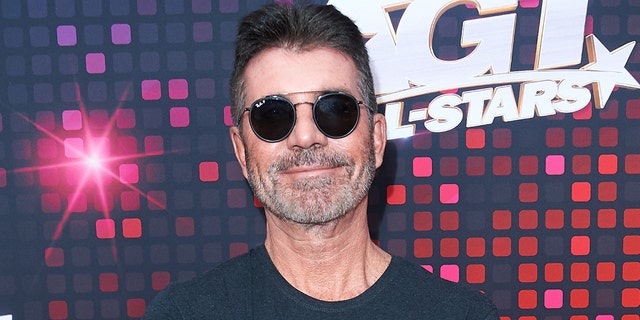 Simon Cowell on the red carpet for "America's Got Talent"