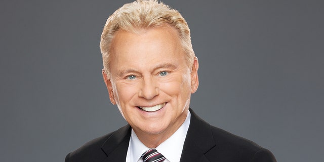Pat Sajak hosts Wheel of Fortune game show.