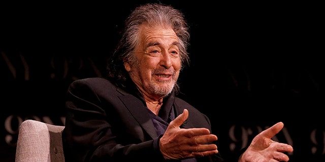 Al Pacino gives animated answer during panel discussion
