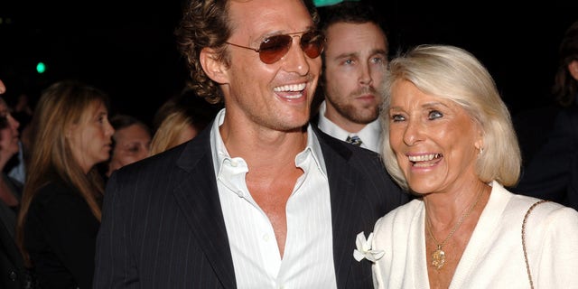Matthew McConaughey and mother Kay