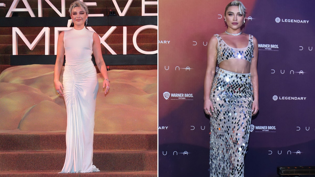 Florence Pugh at the Dune Part 2 Photocall