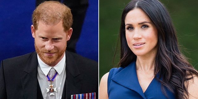 Side by side photo of Meghan Markle and Prince Harry