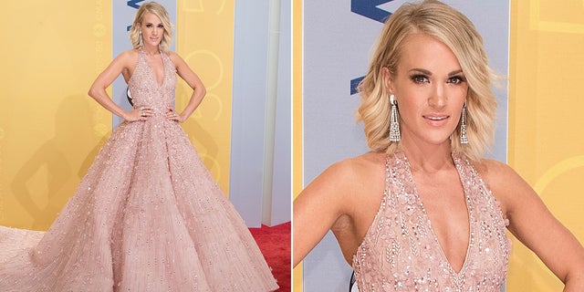 Carrie Underwood at the CMA Awards in 2016.