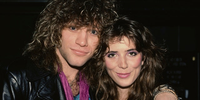 Jon Bon Jovi with Dorothea Hurley in 1985