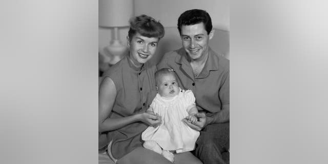 Debbie Reynolds, Eddie Fisher and Carrie Fisher