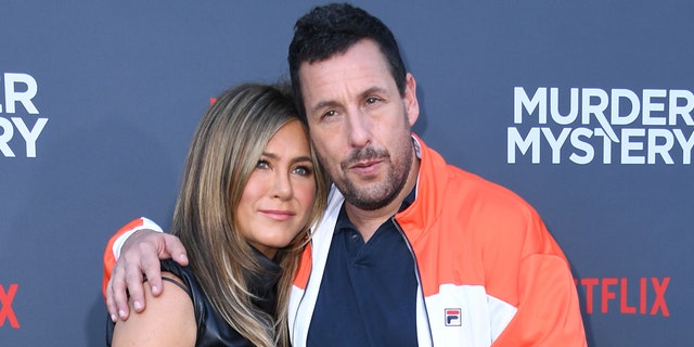 Aniston and Sandler teamed up for a second time in the Netflix comedy "Murder Mystery," playing a husband and wife who become murder suspects.