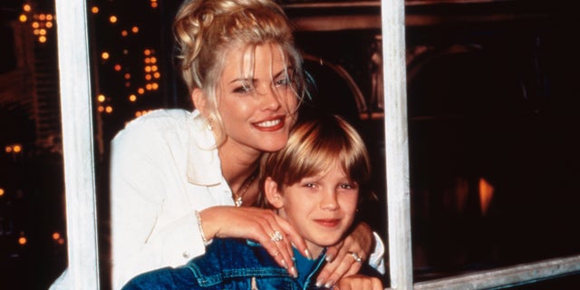 Anna Nicole Smith and son Daniel