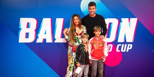 Shakira and Gerard Piqué share sons Milan, 10, and Sasha, 8.