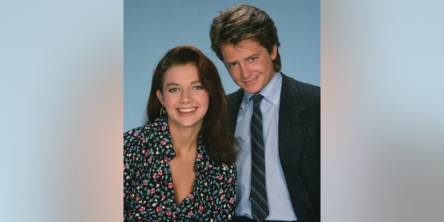 Justine Bateman and Michael J. Fox played siblings Mallory and Alex Keaton on the hit '80s show "Family Ties."