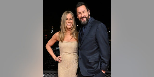 Adam Sandler revealed his "Murder Mystery 2" co-star Jennifer Aniston was more fit than he was on set.