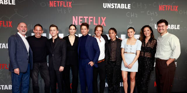 Netflix's "Unstable" cast and crew in Hollywood, California.