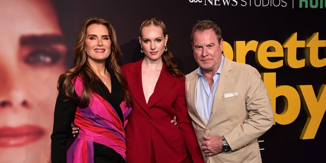 Brooke Shields, Grier Henchy and Chris Henchy all attended the "Brooke Shields: Pretty Baby" New York premiere in March.