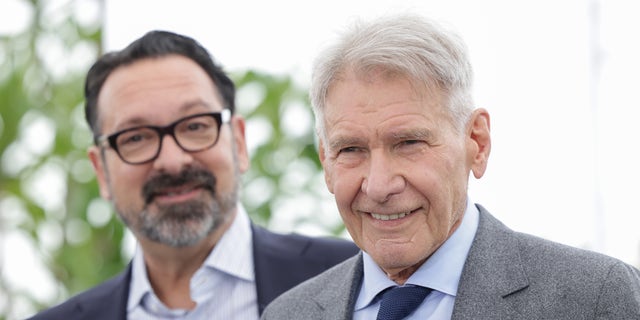James Mangold and Harrison Ford