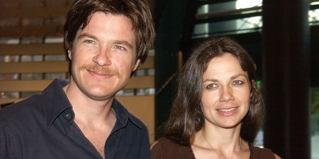 Justine Bateman is the sister of actor Jason Bateman. The siblings are pictured here in 2003.