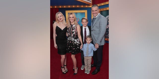Reese Witherspoon and Jim Toth share 10-year-old son, Tennessee. Witherspoon shares her two oldest children, Ava and Deacon Phillippe, with ex Ryan Phillippe.