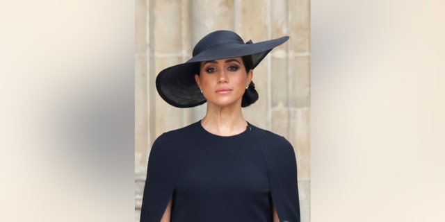 Meghan Markle wearing all black for Queen Elizabeths funeral
