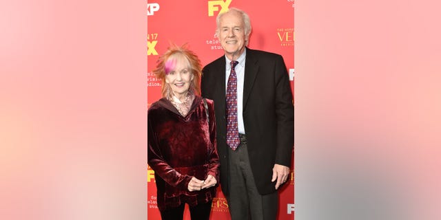 Judy Farrell and ex-husband Mike Farrell photographed in 2018.