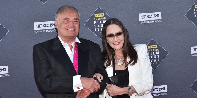 Leonard Whiting and Olivia Hussey attend an anniversary