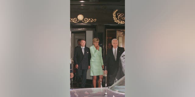 Princess Diana at the Carlyle Hotel