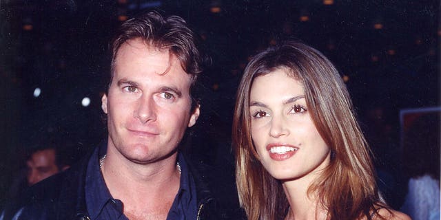 Rande Gerber and Cindy Crawford photographed in 1998
