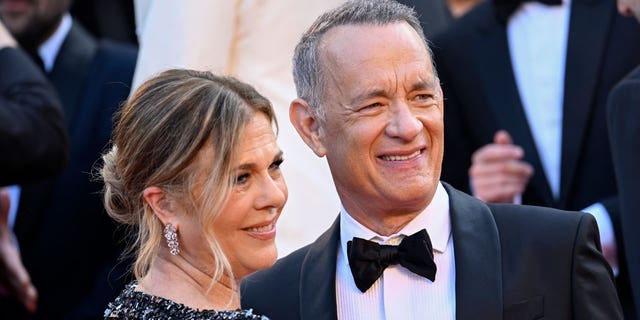 Tom Hanks and Rita Wilson on the red carpet
