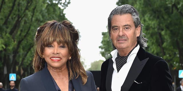 Tina Turner and her husband Erwin Bach