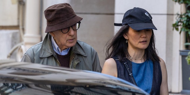 Woody Allen with wife Soon-Yi from Oct. 2022