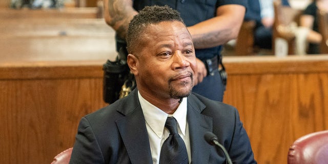 Cuba Gooding Jr. sits in Manhattan courtroom