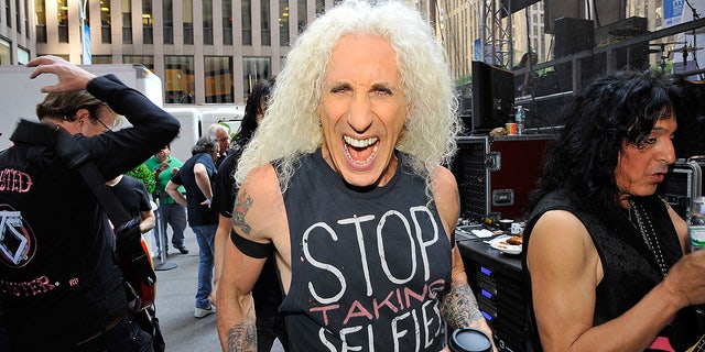 Dee Snider performed at the "FOX &amp; Friends" All American Concert Series in 2014.