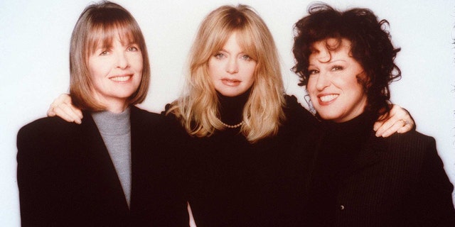 Diane Keaton, Goldie Hawn and Bette Midler in a shoot for "First Wives Club"