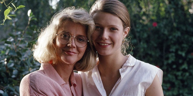 Gwyneth Paltrow, pictured with actress mother Blythe Danner, said last year that "nepo babies" have to work twice as hard as actors who don't have famous families.