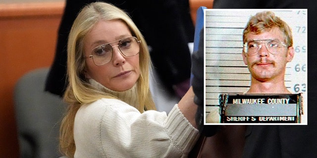 Fans were quick to point out that Gwyneth Paltrow's choice of glasses resembled those of serial killer Jeffrey Dahmer.