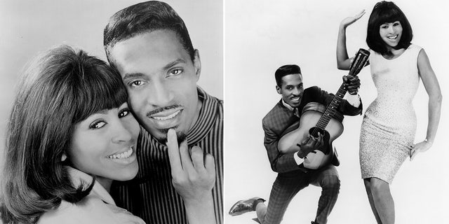 Tina Turner and Ike Turner posing for photos in 1965