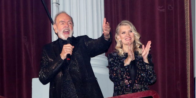 In December, Diamond surprised the crowd at the opening night of "A Beautiful Noise, The Neil Diamond Musical" with an impromptu performance of "Sweet Caroline." 