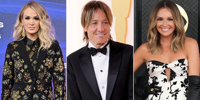 From left to right, Carrie Underwood, Keith Urban, Carly Pearce and many other big names in country music are set to perform at the 2023 CMT Awards.
