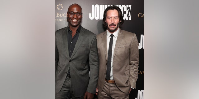 Lance Reddick and Keanu Reeves starred in all four "John Wick" films together.