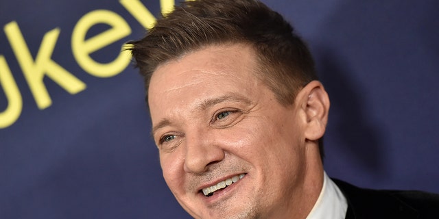 Jeremy Renner is happy to be reunited with his snowplow.